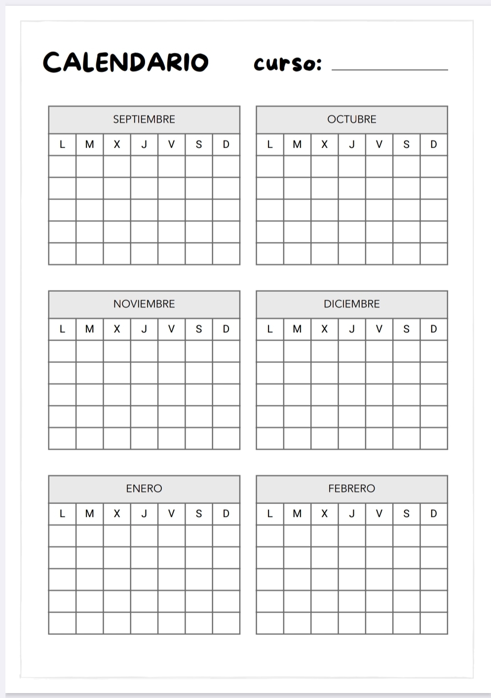PLANIFICADOR DOCENTE ATEMPORAL - Imagen 2