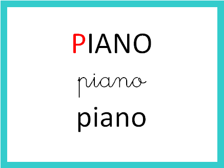 TARJETAS DE VOCABULARIO INSTRUMENTOS MUSICALES - Imagen 3